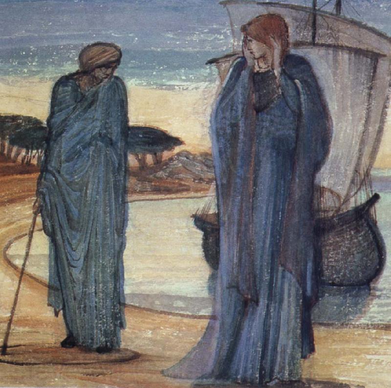 Sir Edward Coley Burne-Jones The Magic Circle